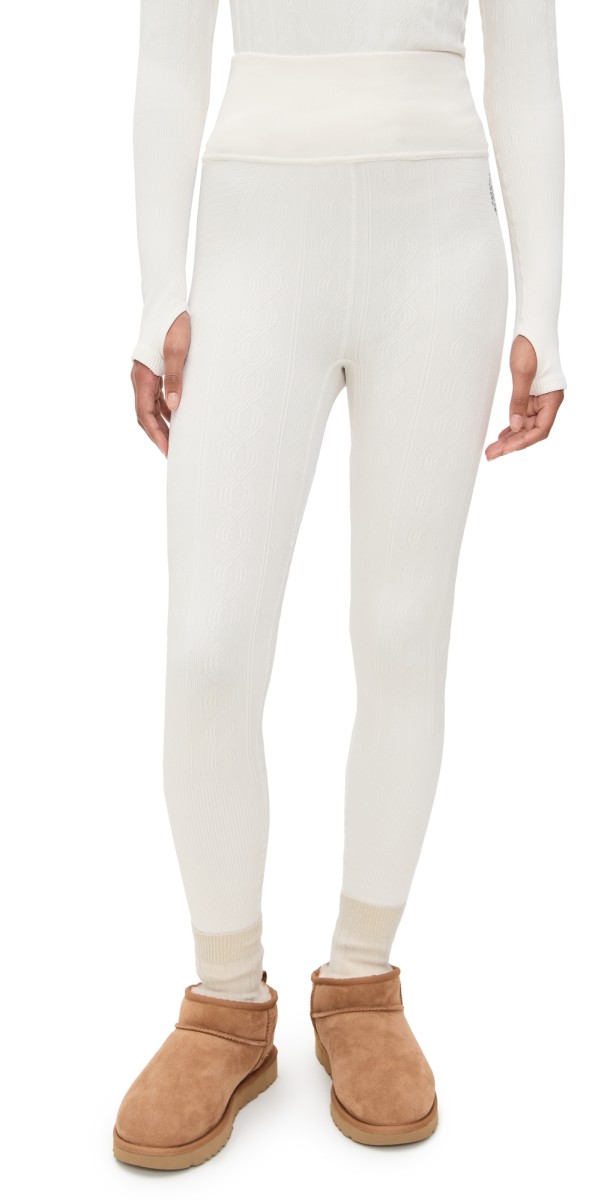 FP Movement Run Around Seamless Leggings Ivory Combo