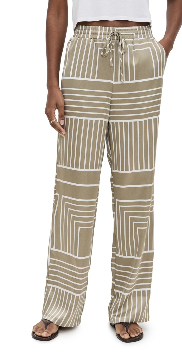 4th & Reckless Amira Trousers Sage Print