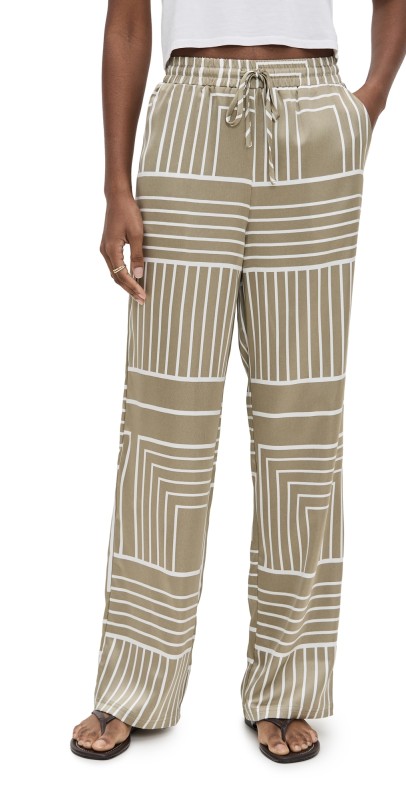4th & Reckless Amira Trousers Sage Print