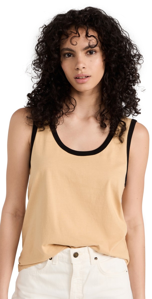 DONNI. Jersey Duo Tank Sand/Jet