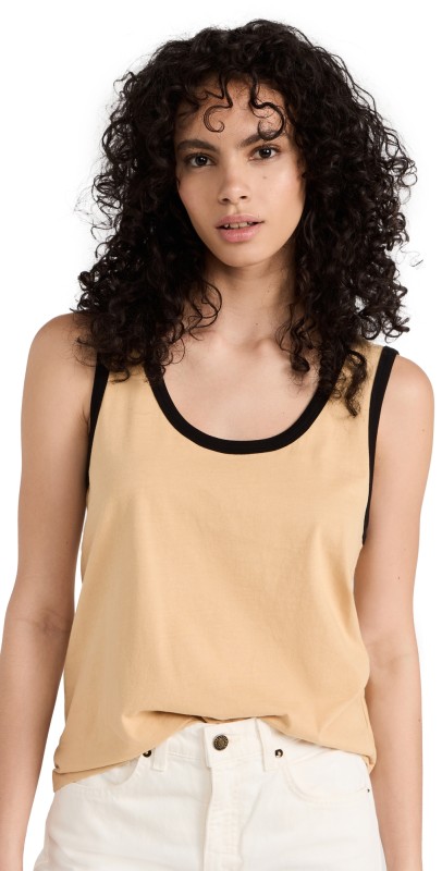 DONNI. Jersey Duo Tank Sand/Jet