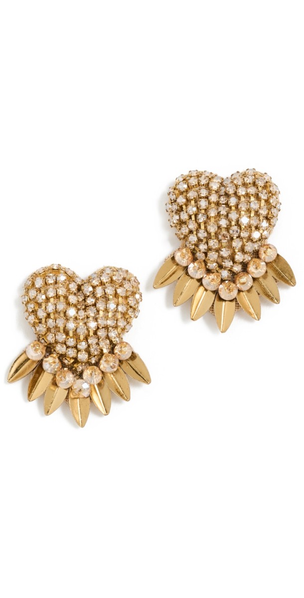 Deepa Gurnani Deepa by Deepa Gurnani Danira Earrings Gold