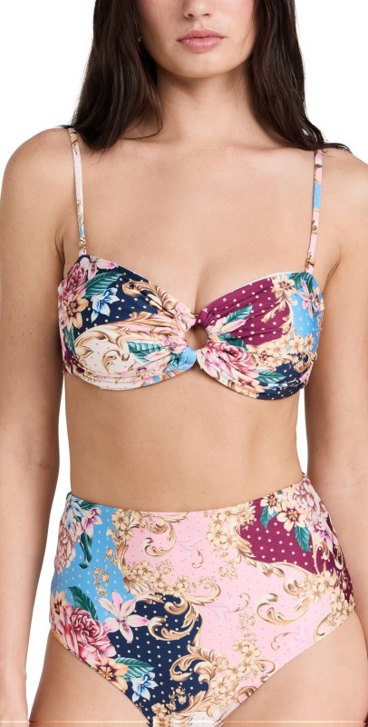 Agua Bendita Talia Blush Top Multicolor