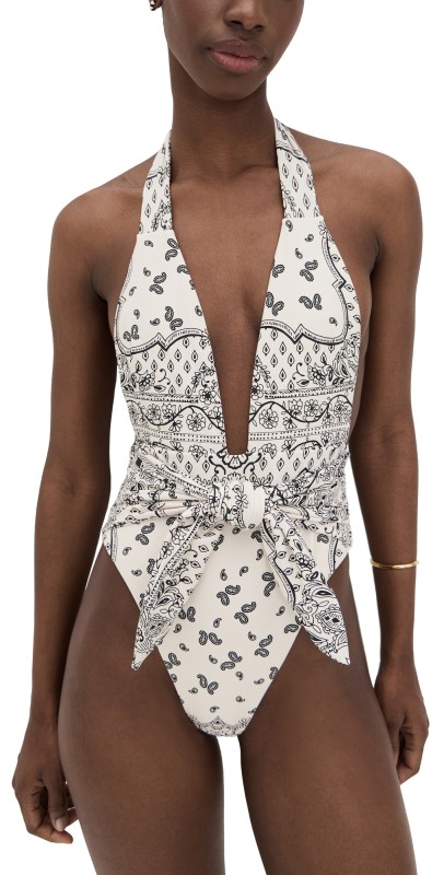 Montce Ivy Bandana Tropez Tie Up One Piece Ivy Bandana
