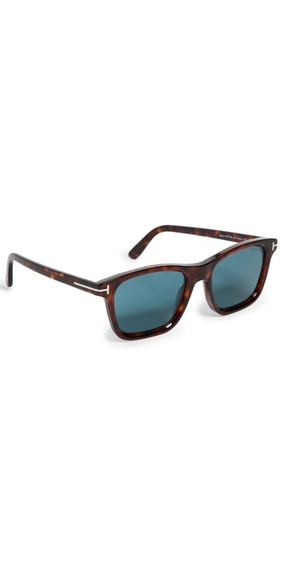 Tom Ford Barron Sunglasses Red Havana/Blu