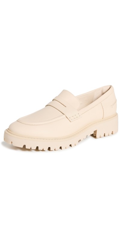 Schutz Christie Casual Loafers Eggshell