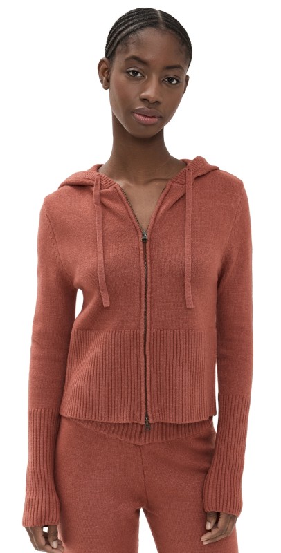Honeydew Intimates Spice It Up Knit Hoodie Copper