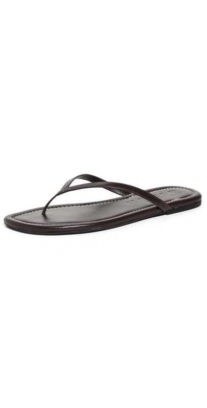 STAUD Freja Thong Sandals Espresso