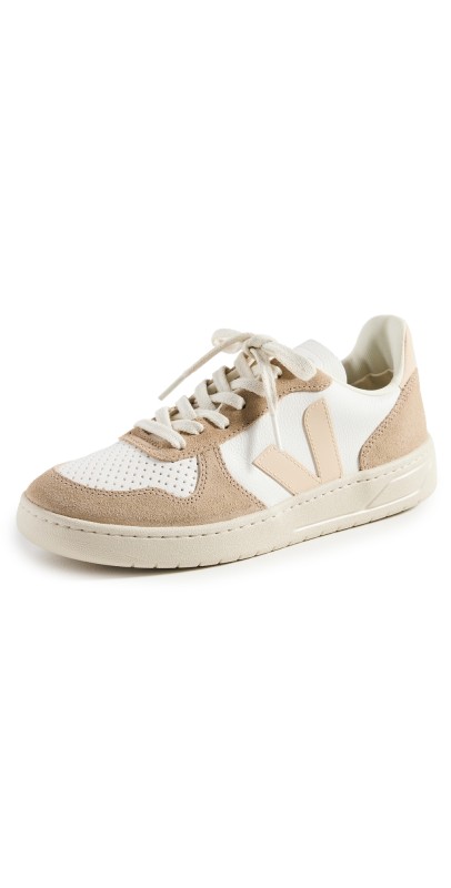 Veja V-10 Sneakers Extra White Sable Sahara