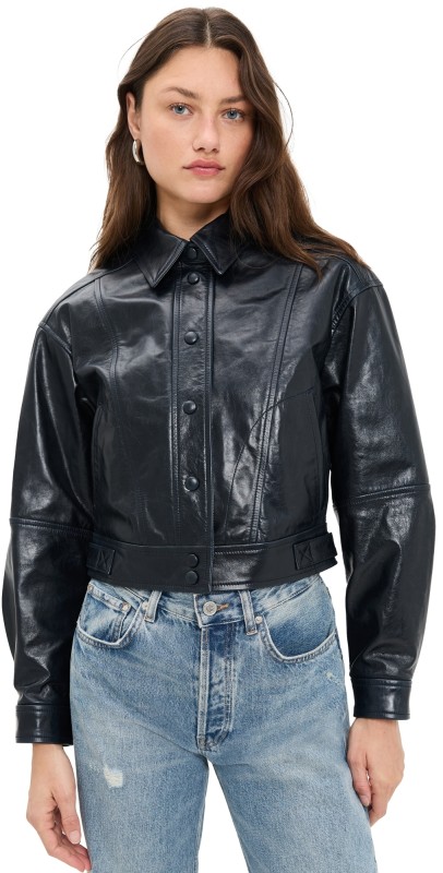 IRO Thelio Jacket Dark Navy