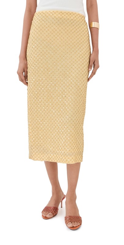 Veronica Beard Allora Skirt Chamomile