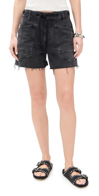 Free People Moxie Shorts Night Hawk