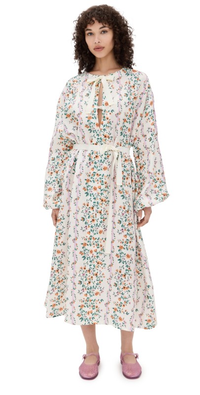 Agua by Agua Bendita Zircon Chinesis Dress Multicolor