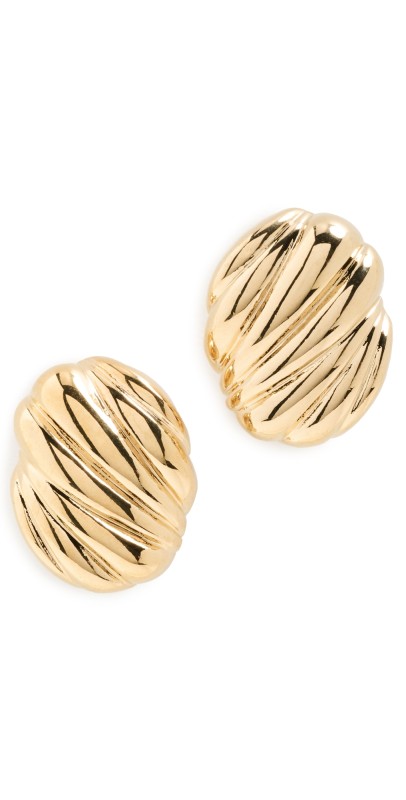 Heaven Mayhem Hive Earrings Gold