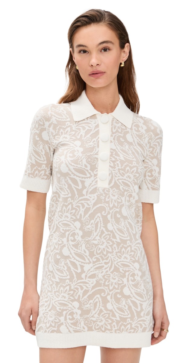 Ramy Brook Erin Dress Sandstone Boucle
