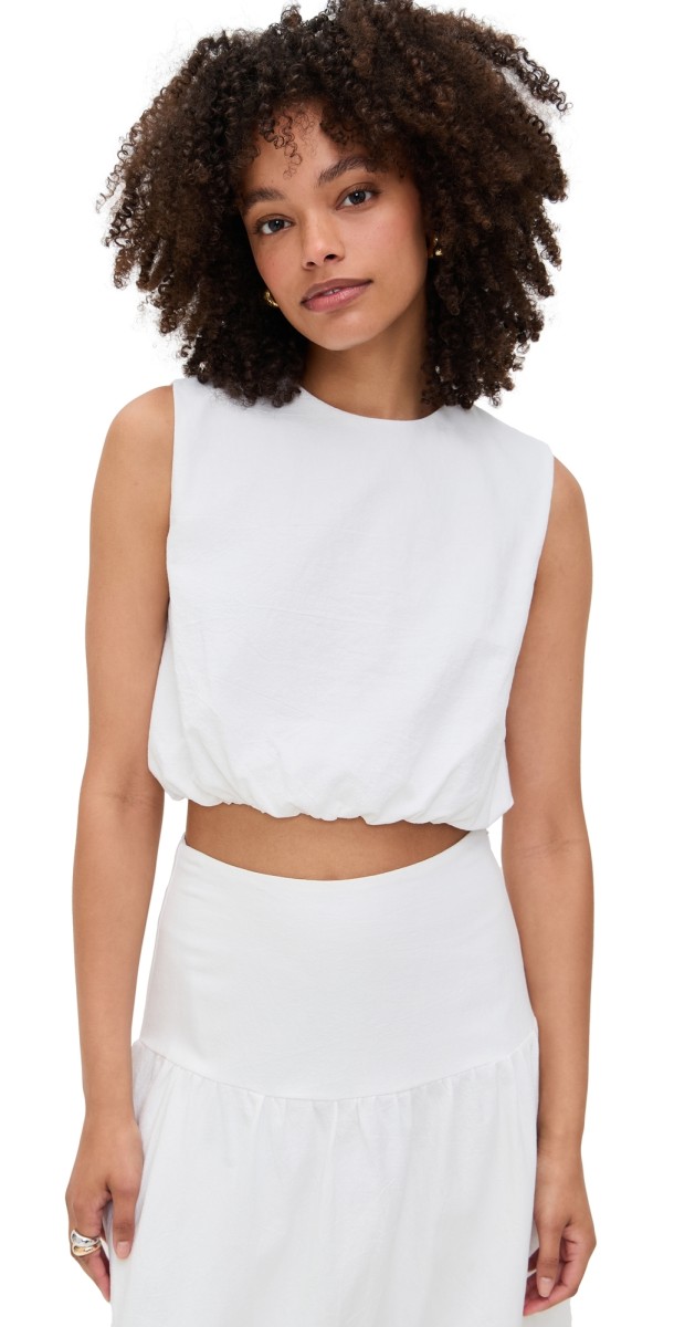 4th & Reckless Selene Top White