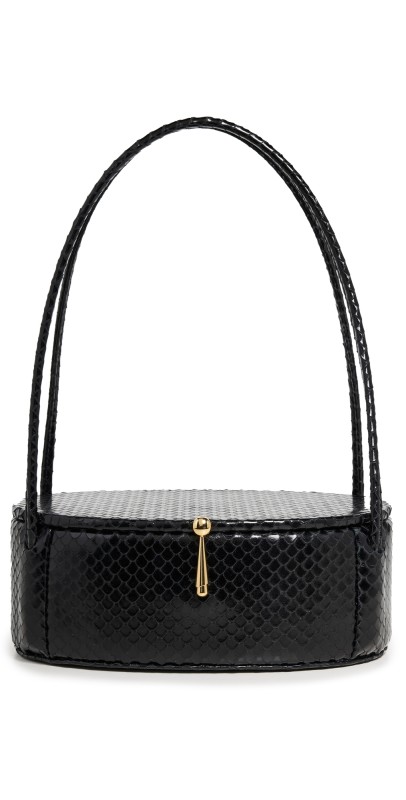 ALEXIS Constance Petite Oval Bag Black