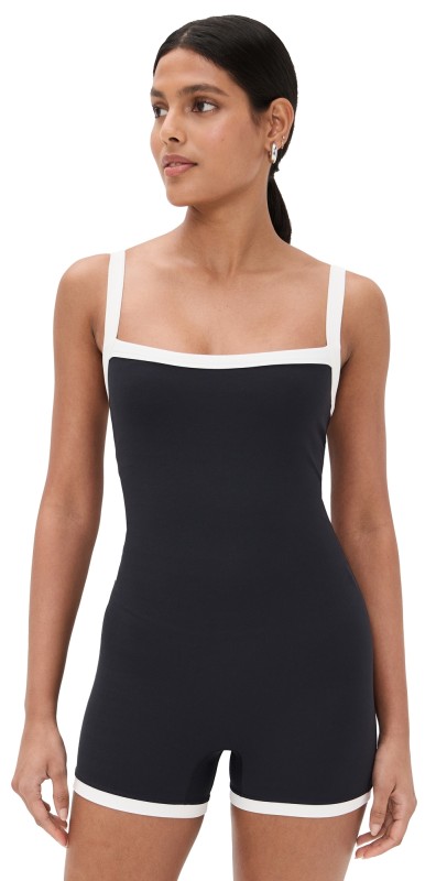 Splits59 Monah Rigor Jumpsuit Black/White