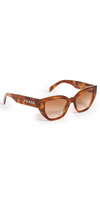 Prada 0PR A09S Sunglasses Cognac Tortois