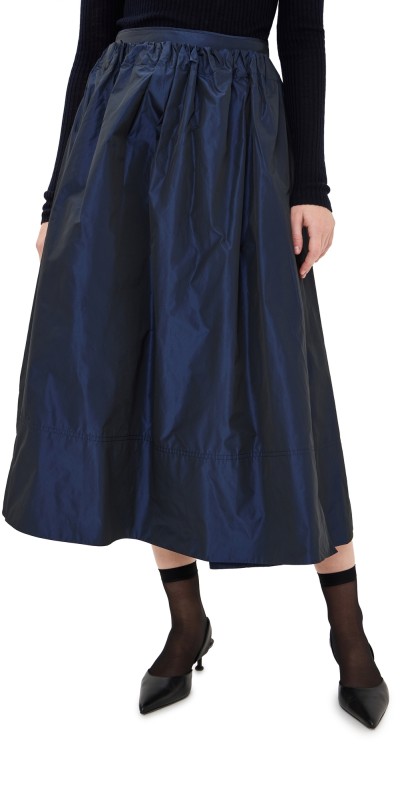 Nackiye Kelly Circle Skirt Marine