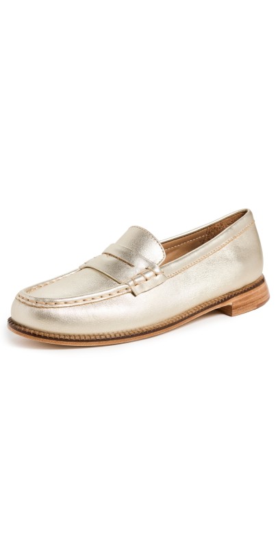 Freda Salvador Elba Loafers Gold