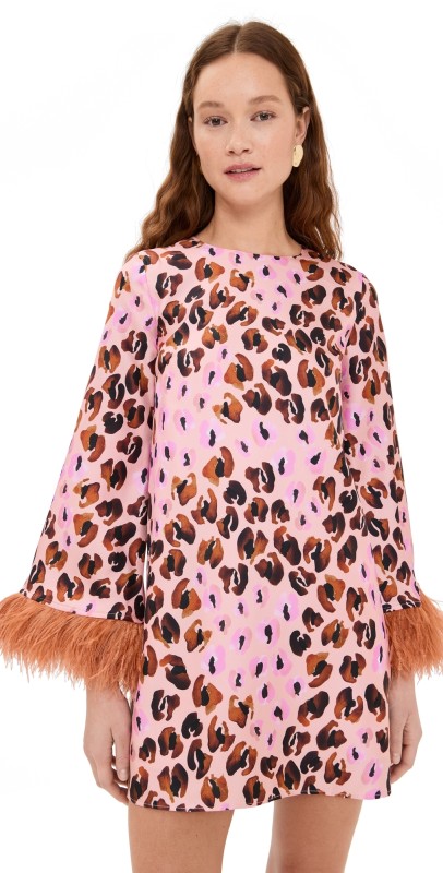 Borgo de Nor Cocoa Dress Leo/Pink