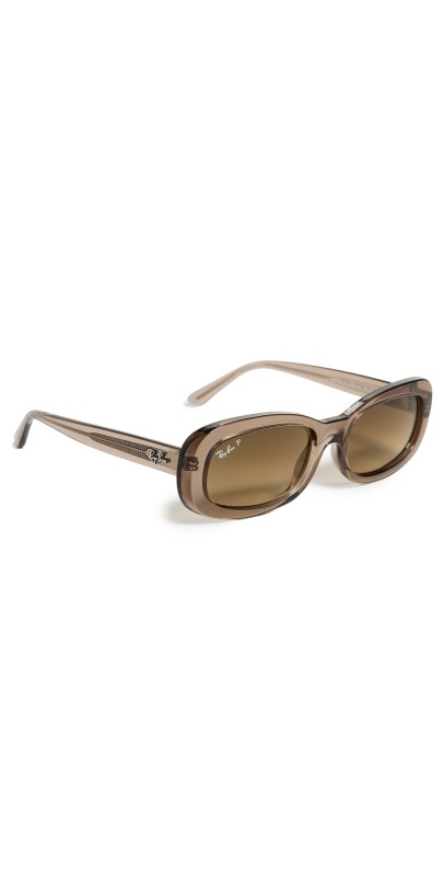 Ray-Ban 0RB2221 6827M253 Sunglasses Transparent Beig
