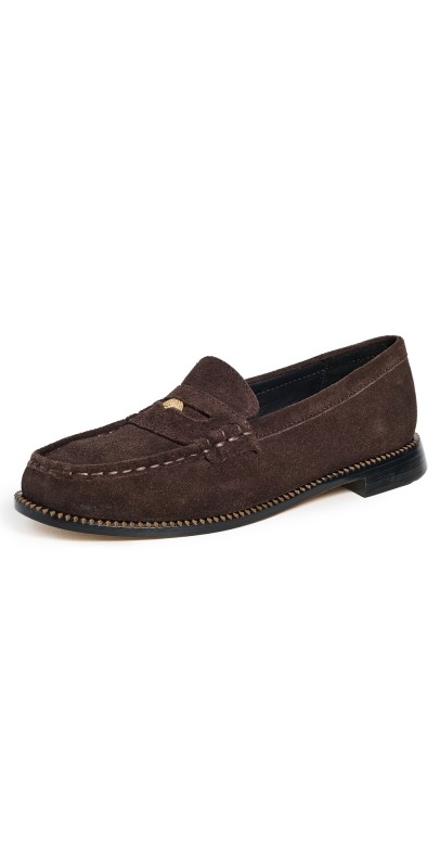 Freda Salvador Elba Flats Espresso Suede