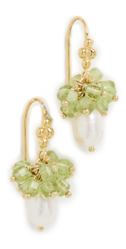 Chan Luu Firework Earrings Peridot