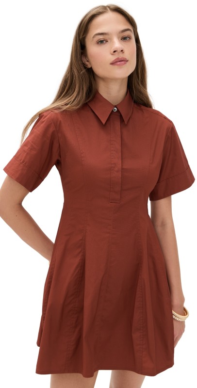 A. L.C. Dell Dress Dark Bosco