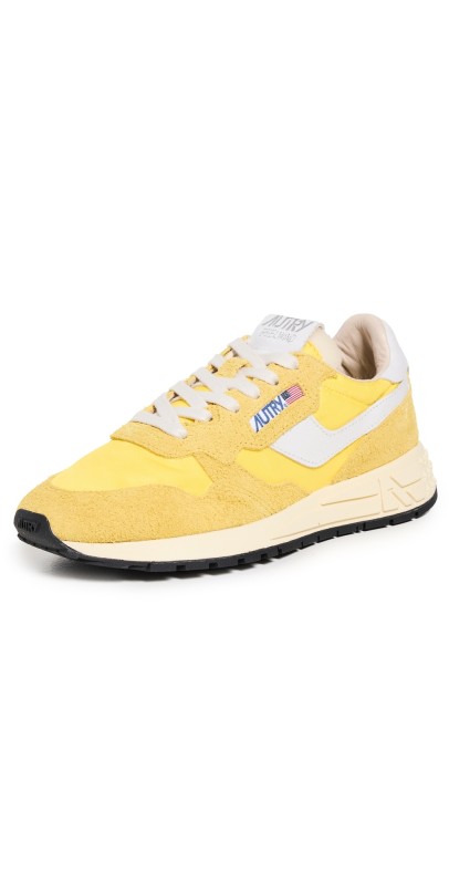 Autry Reelwind Low Sneakers Wht/Buttercup