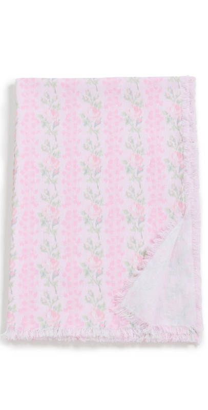 LoveShackFancy Iko Beach Towel STRAWBERRY MACAROON