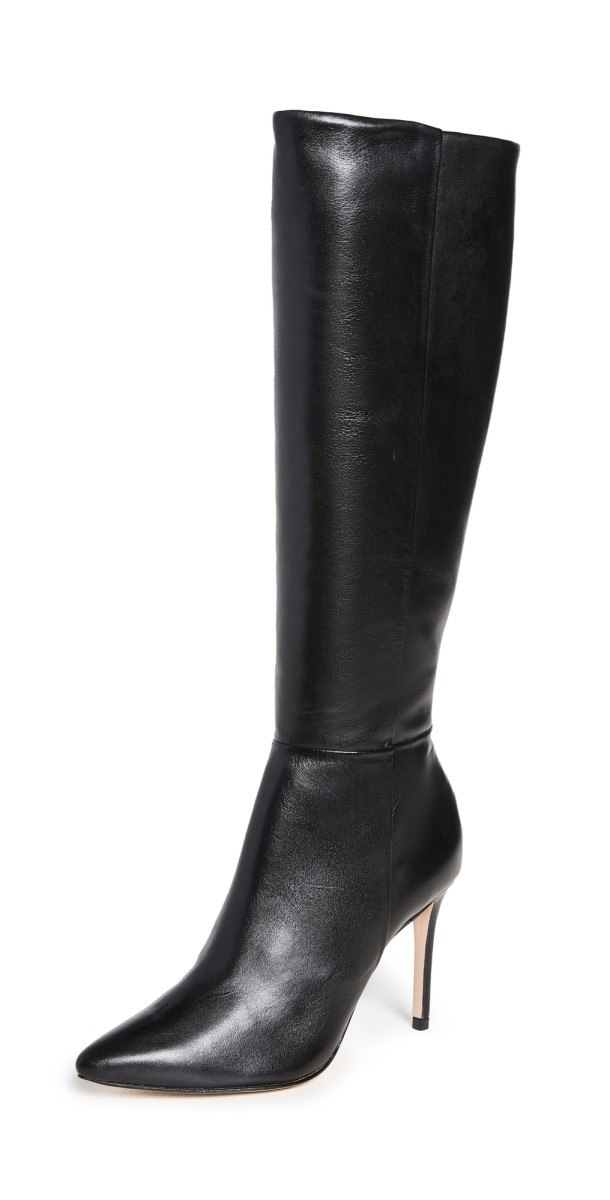Schutz Mikki Up Boots Black