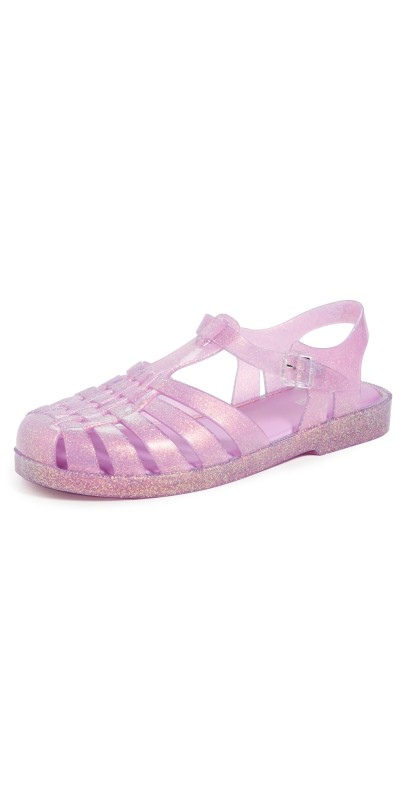 Melissa Possession Shiny Jelly Sandals Glitter Lilac