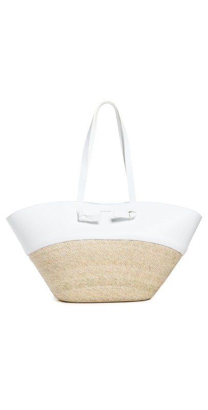 Altuzarra Large Knot Basket Optic Whit