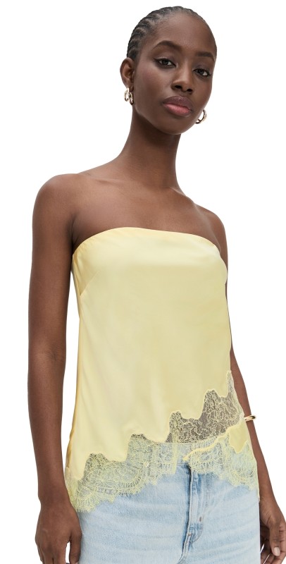 CAMI NYC Odessa Strapless Camisole Yuzu