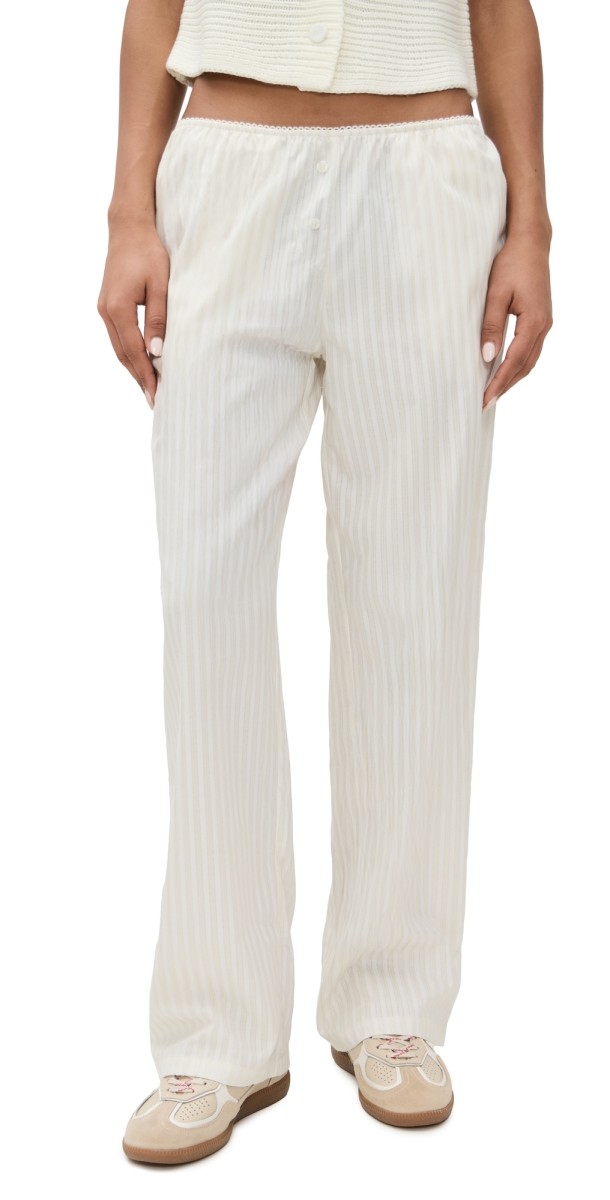 Lioness In Bloom Pants Ivory