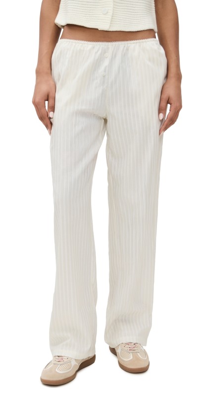 Lioness In Bloom Pants Ivory