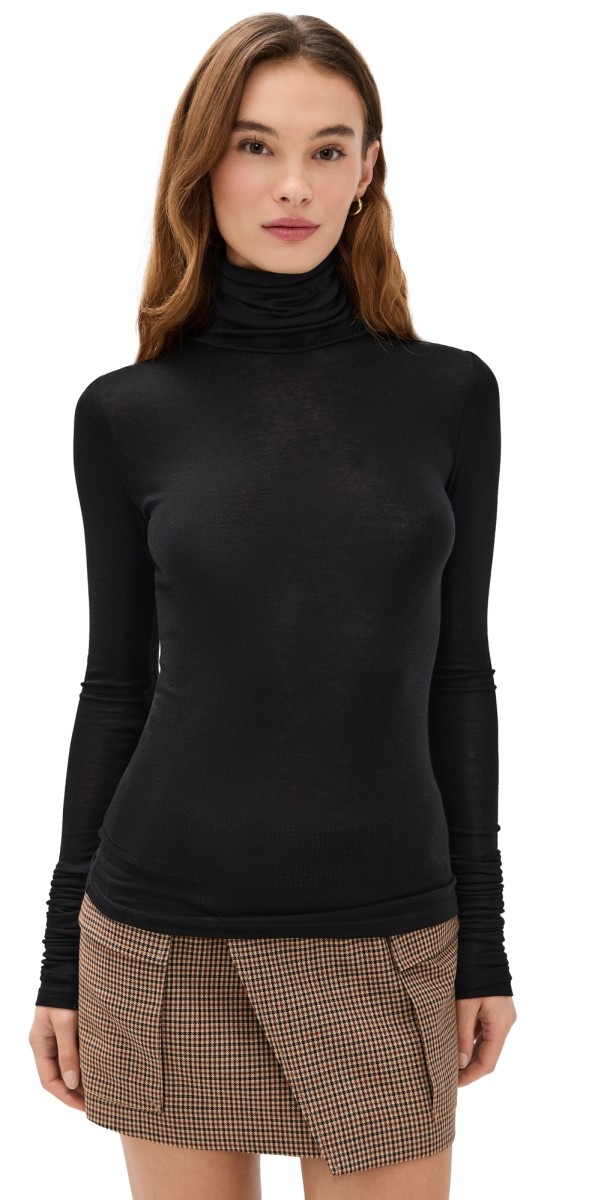 The Garment Bree Long Sleeve Top Black