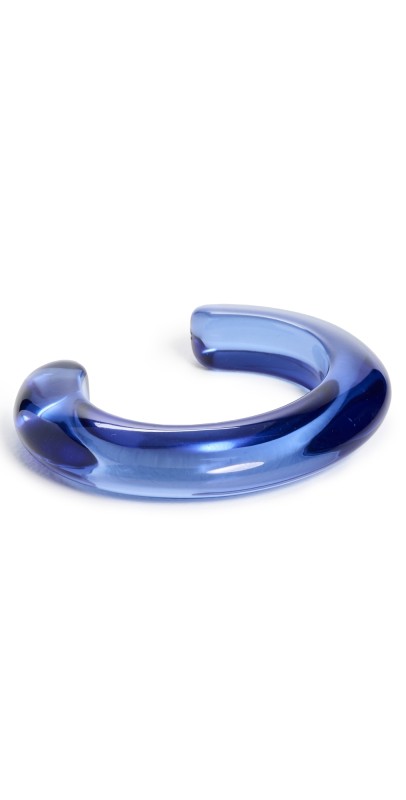 Lizzie Fortunato Ridge Cuff In Electric Blue Blu