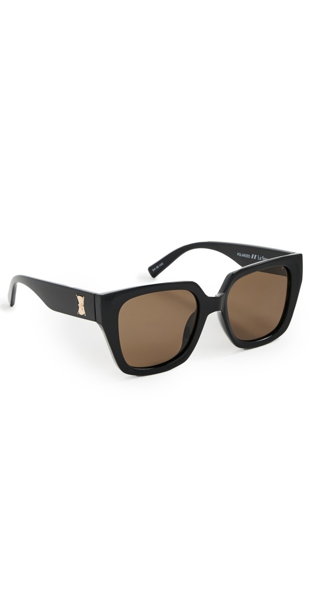 Le Specs The Illusion Sunglasses Black