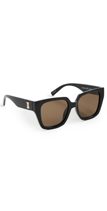 Le Specs The Illusion Sunglasses Black
