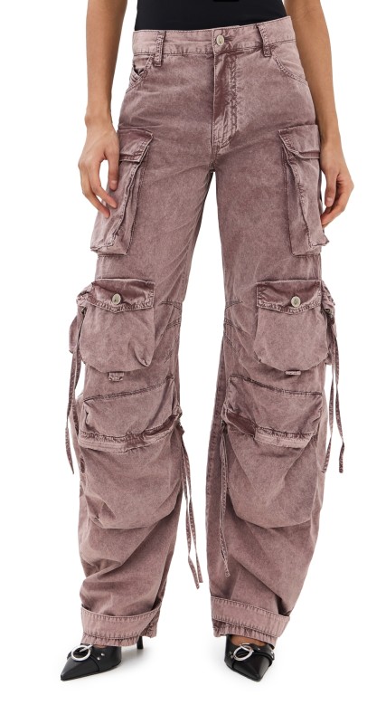 The Attico Long Pants Mauve