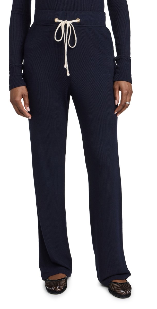 Les Tien Eazy Classic Pants Navy