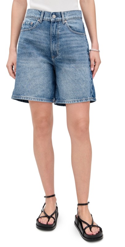DL1961 Taylor Ultra High Rise Denim Shorts North Lake (Vintage)