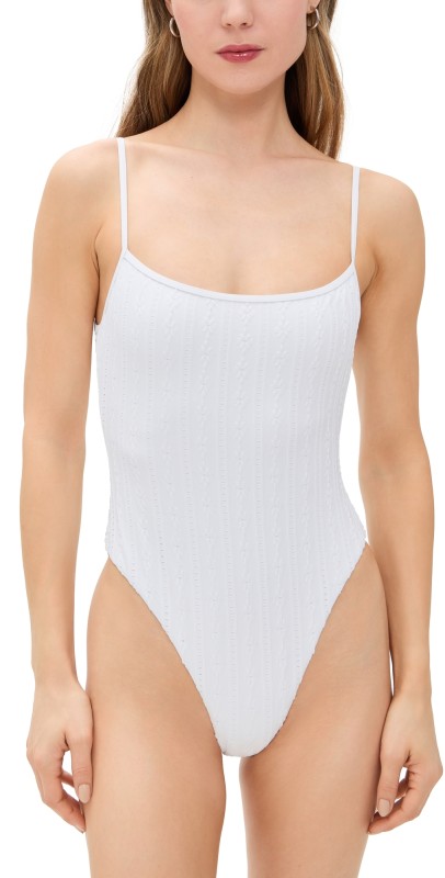 LSPACE Holly One Piece White