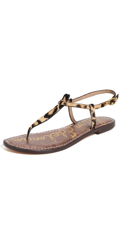 Sam Edelman Gigi Thong Sandals Cypress Tan Multi