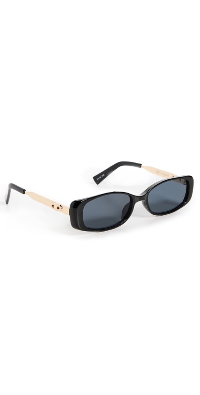 Le Specs Lil Starlight Sunglasses Black Smoke Mono