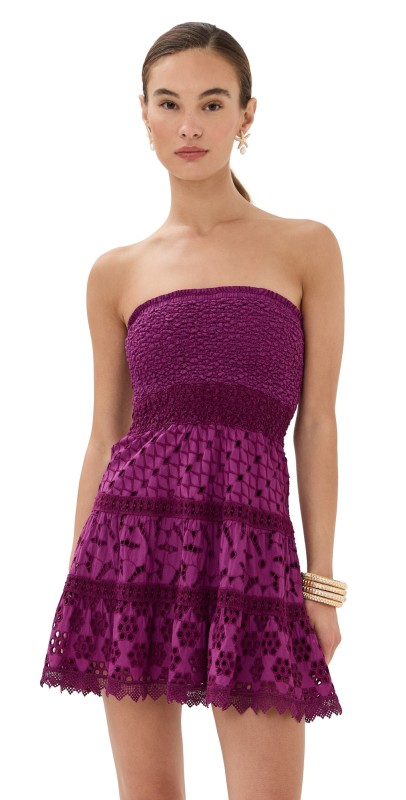 Temptation Positano Albegna Dress Aubergine