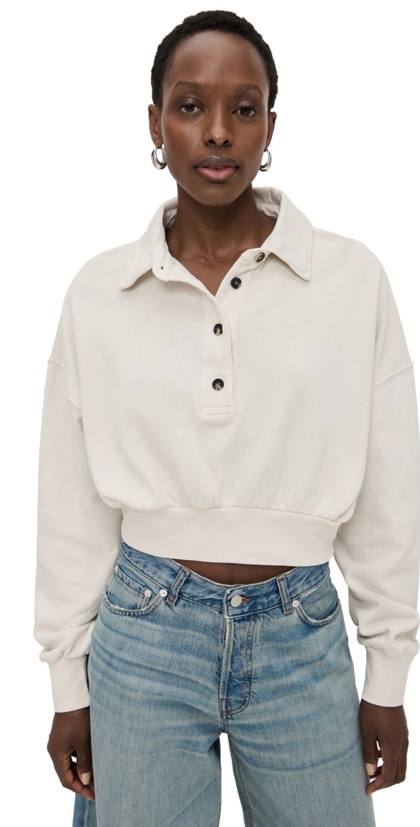 HAIKURE Edie Sweatshirt Ecru